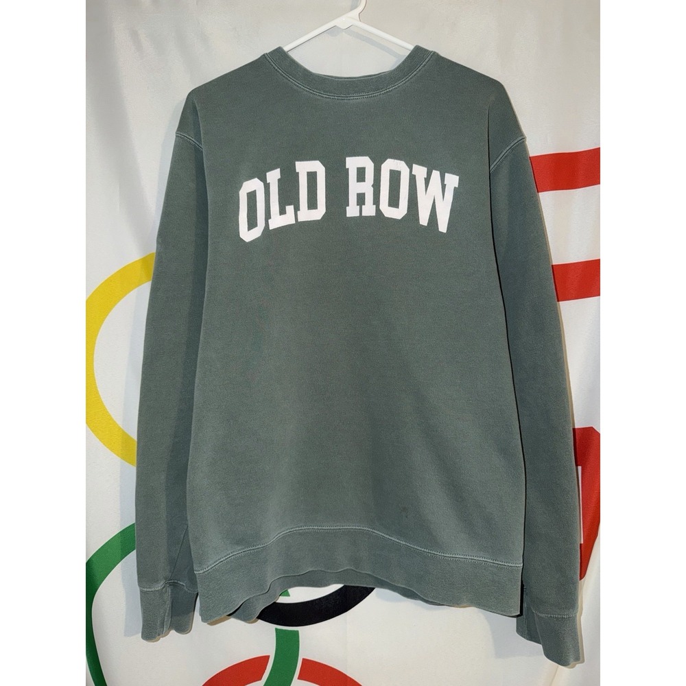 Old Row Sweatshirt Medium Green Crewneck Independent Trading